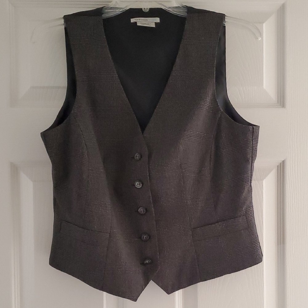 Van Heusen Dark Gray Vest